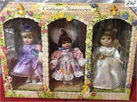 262 - COTTAGE TREASURES COLLECTOR DOLLS