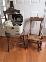 Antique Chairs for Caning & Misc. Supplies