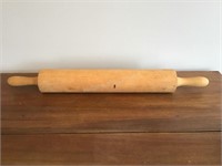 Large Wood Rolling Pin, 23"long