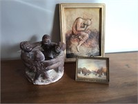 Candle Holder & Pictures