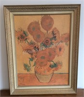 Vintage Painting by Vincent, 23"x29 1/4”