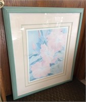 Large Floral Picture, 29 1/2"x33 3/4”
