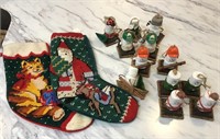 Christmas Stockings & S’mores Ornaments