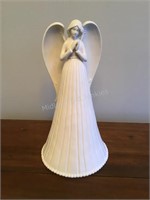 Large Porcelain Angel, 15 1/2" tall