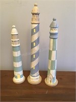 New Decorative Tall & Skinny Lighthouses