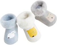 SuYoYo Baby Warm Winter Thick Fur Socks Toddler Bo