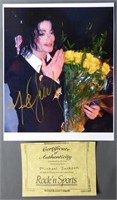 Michael Jackson Signed/ Autographed Photograph COA