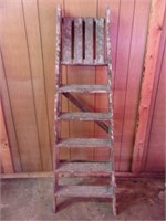 Small Vintage Wooden Display Ladder