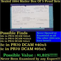 Original sealed box 5- 1994 United States Mint Pro