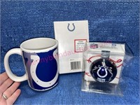 New Colts mug, notepad, ornament