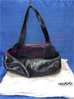 Hobo International black leather purse w/ bag