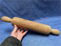 Antique wood rolling pin (1pc of wood)