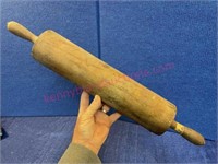 Large old rolling pin