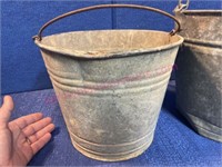 Old galvanized bucket #1