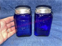 Cobalt blue shakers