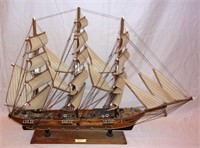 Large model ship.