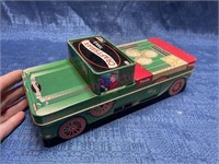 Sears Roebuck Craftsman green tin truck gift box