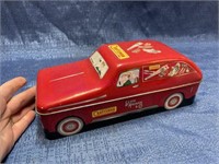 Sears Roebuck Craftsman red tin car gift box