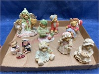 (10) Cherished Teddies figurines