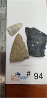 December Arrowheads & Artifacts Online Only Auction