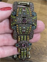 GORGEOUS Heidi Daus Swarovski Crystals Bracelet