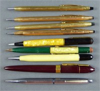 Lot of Vintage Pens including 14k Gold Filled