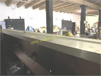 Stainless Line Hood 54" x 183"  & Stainless Shelf