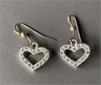 Pair of Ladies Sterling Silver Earrings