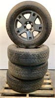 (4) BF Goodrich 6 Lug 18" Wheels w/ Tires