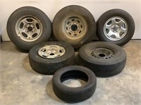Assorted Wheels And Tires
