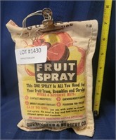 GURNEY SEED & NURSERY DECORATIVE FRUIT SPRAY BAG