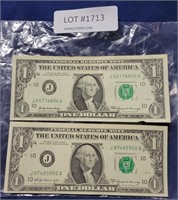 1969 & 1969-A $1 PAPER NOTES