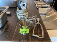 LOT OF BARWARE