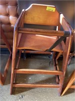 SOLID WOOD BABY HIGH CHAIR