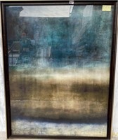 SWG FRAMED ABSTRACT PRINT