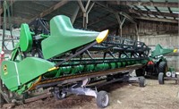 2008 John Deere 625F Hydra Flex bean head