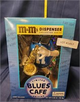 M&M'S BLUES CAFE DISPENSER W/BOX