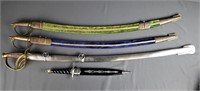Group of Vintage Daggers & Swords