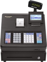 Sharp Menu Based Control System Cash Register
