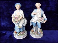 German Porcelain Courting Figurines