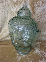 Glass Buddha Head Handmade in Spain