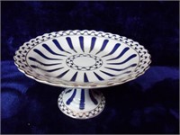 Striking Royal Porcelain Footed Bonbon Dish