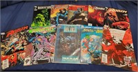 10 BATMAN & ROBIN DC COMIC BOOKS