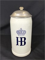 Hofbrauhaus Stein with Lid