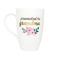 Pearhead Promoted to Grandma Ceramic Coffee Mug