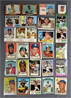 Group of Vintage Baseball Trading Cards