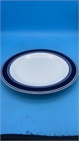 mainstays blue blanded plate