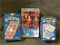 Mancala & Checker & domino Games