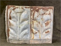 Old Tin tile piece for repurpose