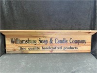 Williamsburg Soap & Candle Co. Sign